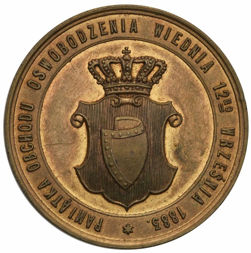 Polska. Jan III Sobieski medal 1883